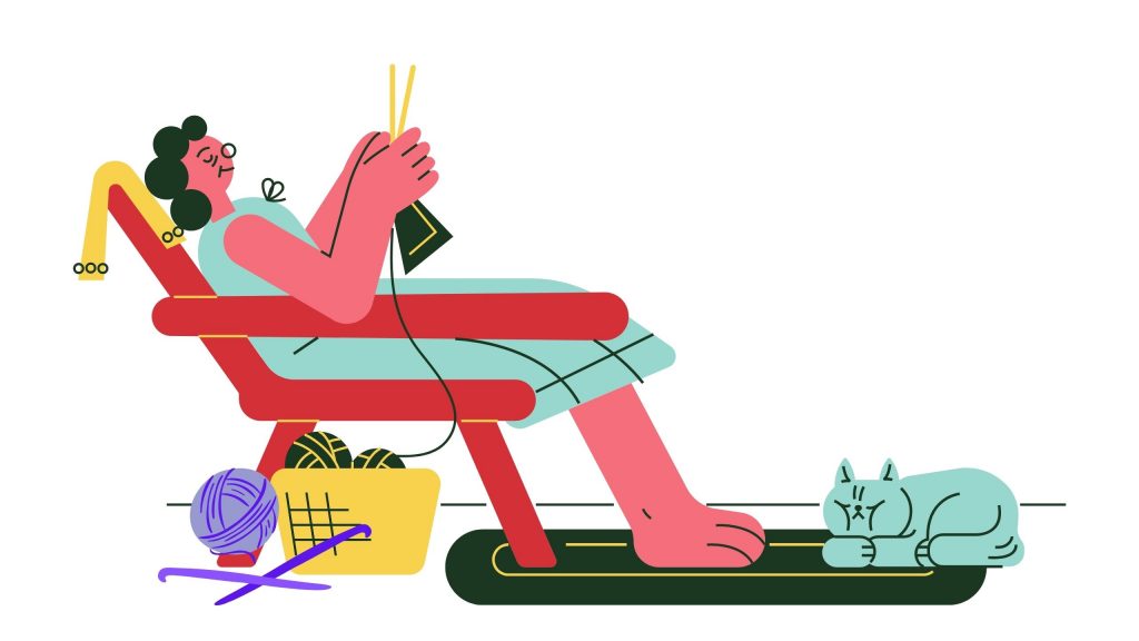 Tejer para conseguir paz