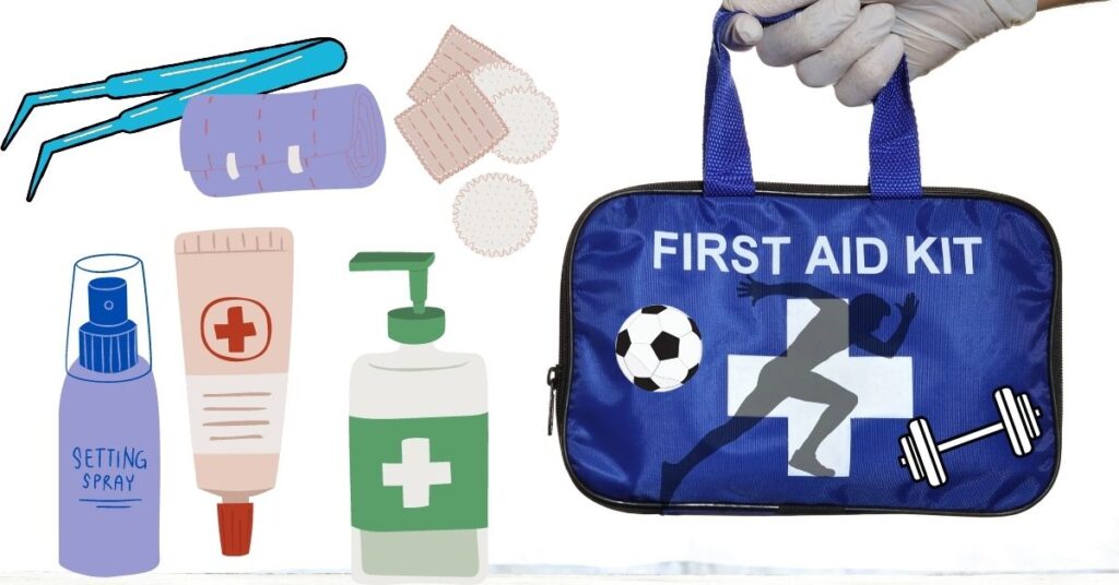 Prepara un botiquin deportivo