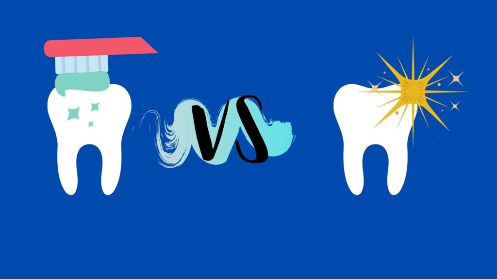 Limpieza VS Blanqueamiento dental