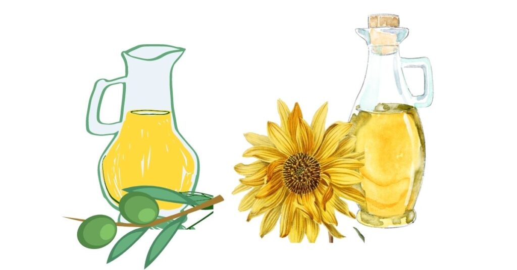 Aceite de girasol VS Aceite de oliva