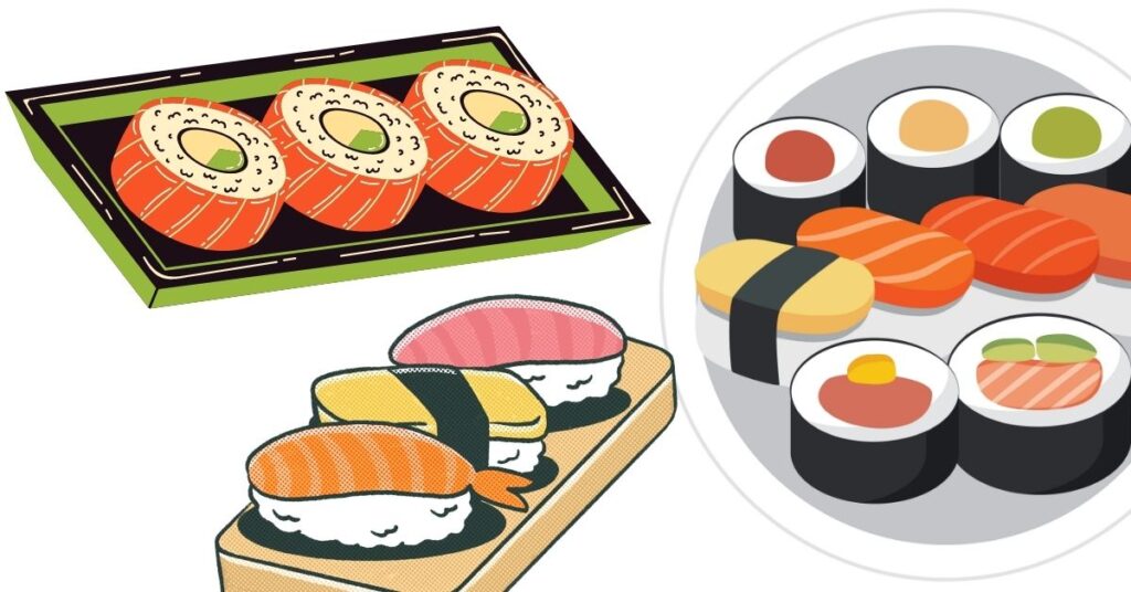 Pros y contras de comer sushi