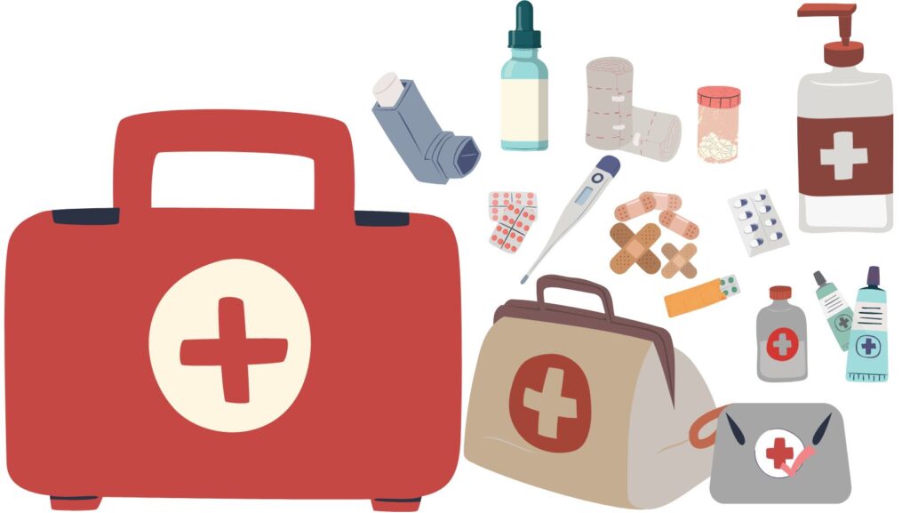 Lo necesario en el botiquin de viaje