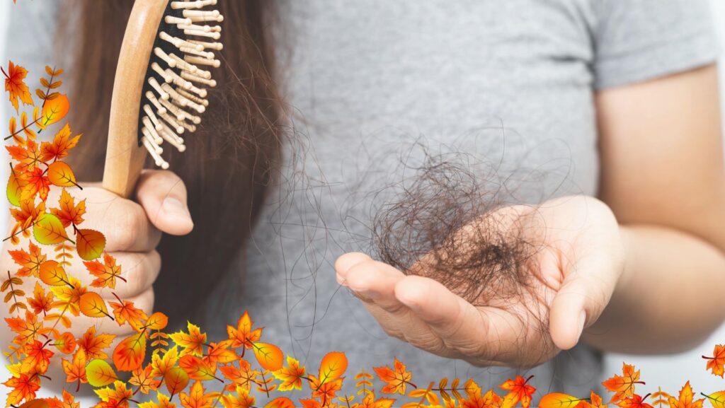 Caida de pelo en otoño